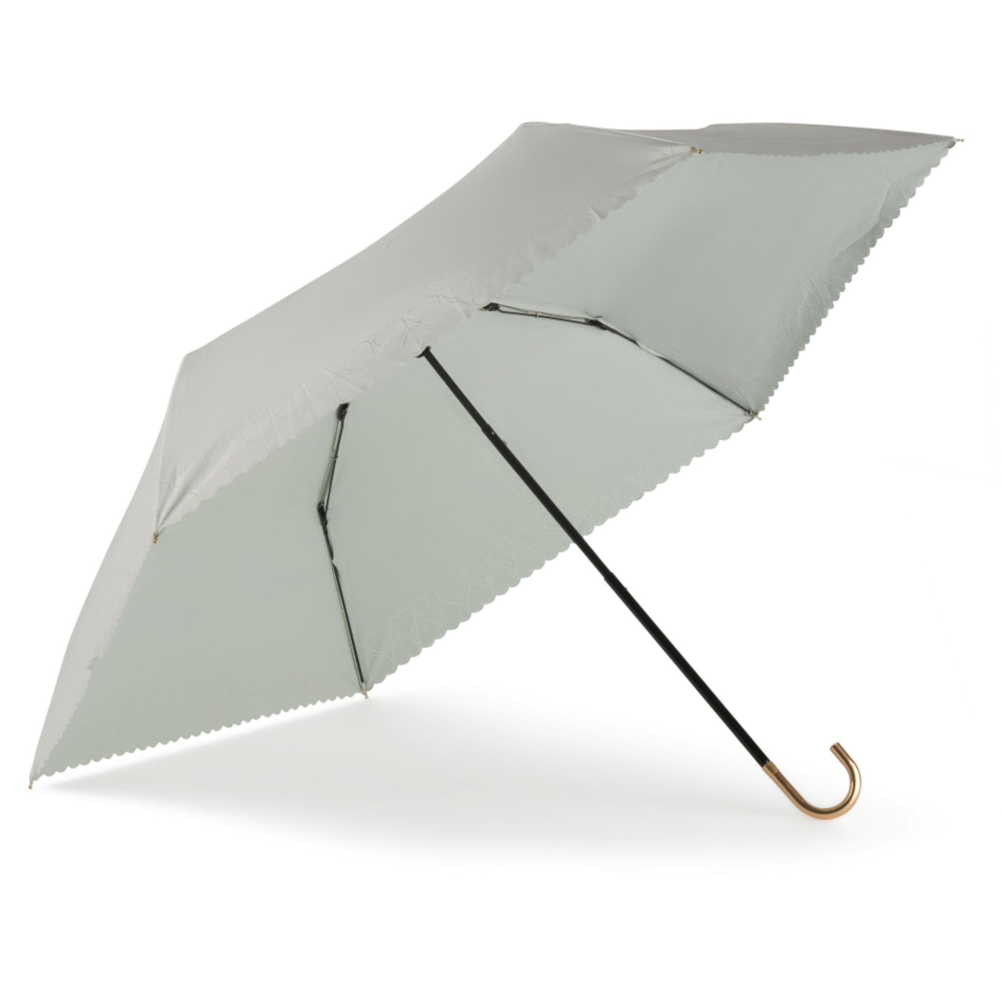 Romantic Breezer – with heart details & gold handle